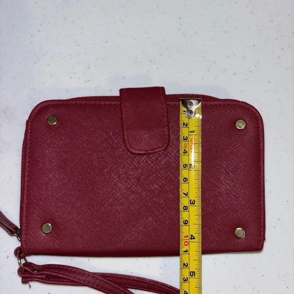 Chic Burgundy Women's Wallet